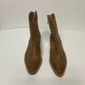 Arider Girl Hala Western ankle Boots Womens Zipper on sides Size 7